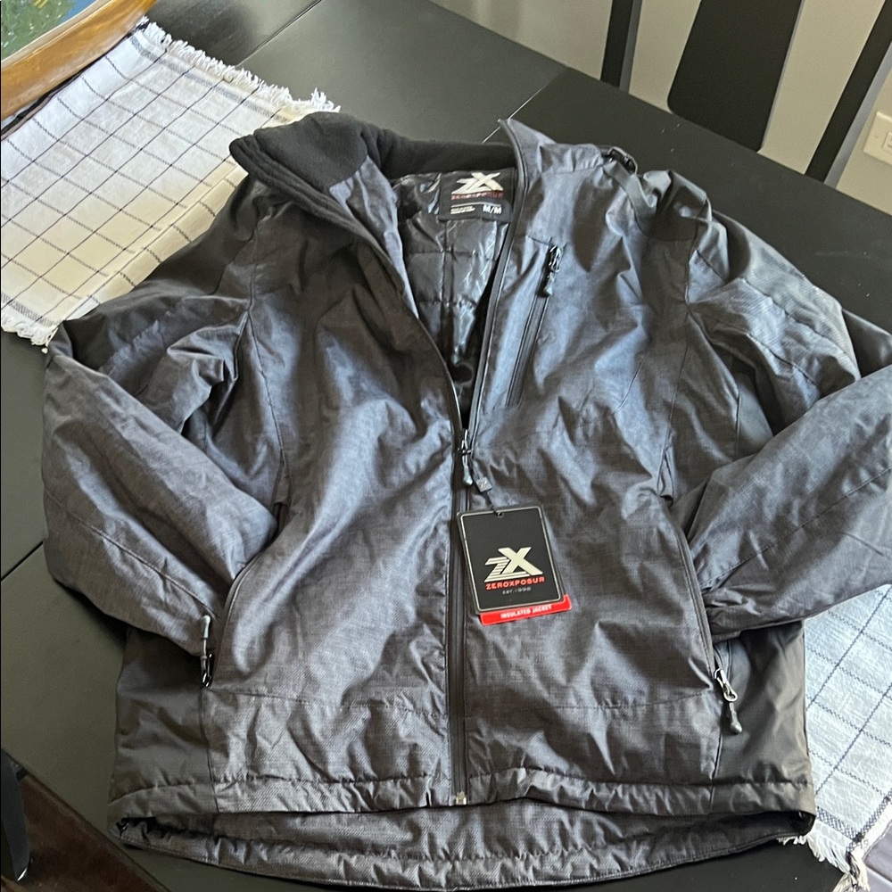 ZeroXposur Men's Gray Performance Jacket